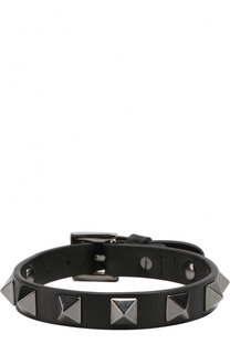 Кожаный браслет Rockstud Valentino
