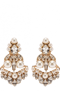 Серьги с жемчужинами и кристаллами Swarovski Anton Heunis