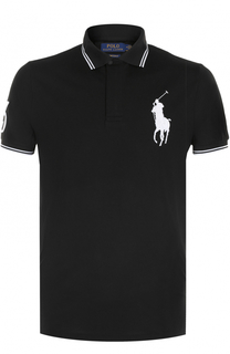 Хлопковое поло с короткими рукавами Polo Ralph Lauren
