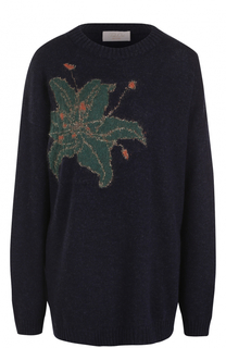 Пуловер свободного кроя с цветочным принтом Tak.Ori