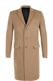 Однобортное пальто из смеси шерсти и кашемира Givenchy