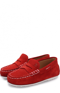 Замшевые мокасины Tod’s