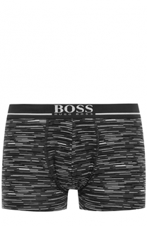 Хлопковые боксеры с широкой резинкой BOSS