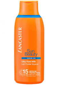 Обезжиренное молочко-спрей для тела SPF15 Sun Beauty Lancaster