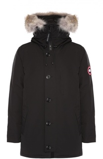 Пуховая парка Chateau с меховой отделкой капюшона Canada Goose