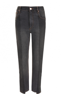 Укороченные джинсы прямого кроя с потертостями Isabel Marant Etoile