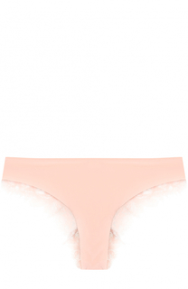 Трусы-слипы с кружевной отделкой Ritratti Milano