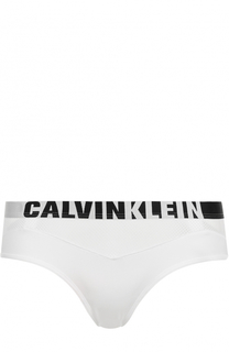 Трусы с перфорацией и логотипом бренда Calvin Klein