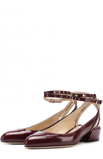 Кожаные туфли Daniela 30 с ремешками на щиколотке Jimmy Choo