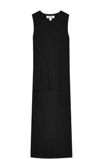 Платье-миди фактурной вязки без рукавов Diane Von Furstenberg
