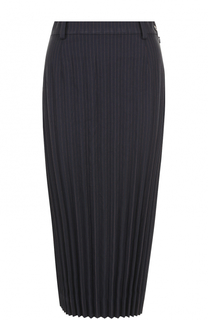 Плиссированная юбка-карандаш DKNY