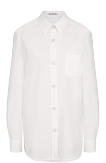 Блуза прямого кроя с накладным карманом Acne Studios