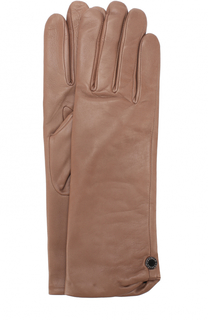 Кожаные перчатки с подкладкой из шерсти Agnelle