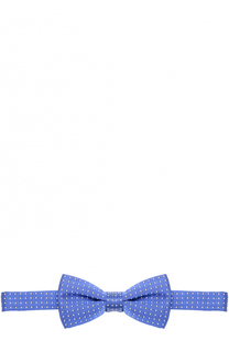 Шелковый галстук-бабочка с узором Dal Lago