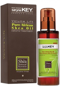 Натуральное Африканское масло Ши для тонких волос Volume Lift Saryna Key