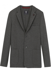 Однобортный пиджак джерси Dal Lago