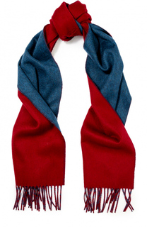 Кашемировый шарф с бахромой Johnstons Of Elgin