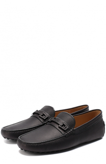 Кожаные мокасины с перемычкой Tod’s