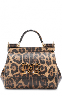Сумка Sicily mini с принтом Dolce &amp; Gabbana
