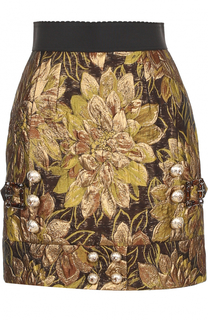 Мини-юбка с декоративной отделкой Dolce &amp; Gabbana
