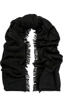 Кашемировый шарф с бахромой FTC