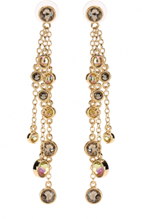 Серьги с кристаллами Swarovski St. John