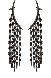 Серьги с кристаллами Swarovski Oscar de la Renta