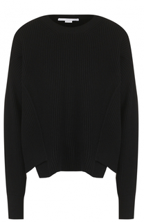 Пуловер фактурной вязки с круглым вырезом Stella McCartney