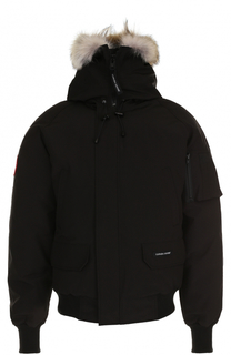 Пуховый бомбер Chilliwack с капюшоном Canada Goose