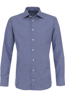 Хлопковая сорочка в клетку Eton