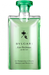 Парфюмированный шампунь и гель для душа au the vert BVLGARI