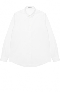 Хлопковая рубашка прямого кроя Il Gufo