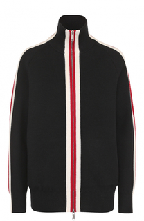 Шерстяной кардиган с декоративной отделкой Dsquared2