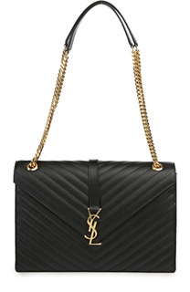 Сумка Classic Monogram large из стеганой кожи Saint Laurent