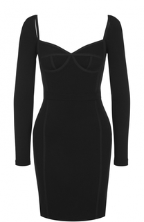 Платье-футляр с длинным рукавом T by Alexander Wang