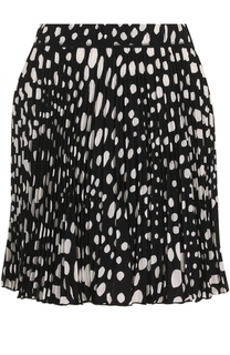 Шелковая плиссированная юбка в горох Marc Jacobs