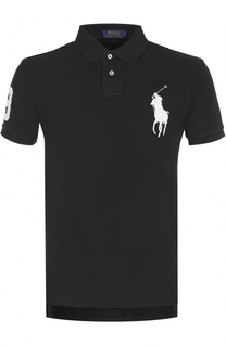 Хлопковое поло с короткими рукавами Polo Ralph Lauren