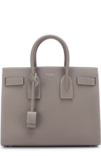 Сумка Sac De Jour Small с контрастной прострочкой Saint Laurent