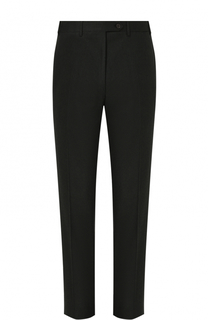 Шерстяные брюки прямого кроя Canali