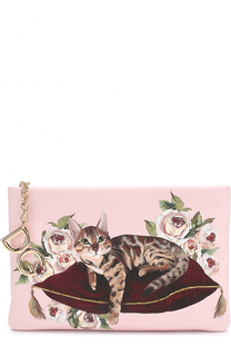 Клатч Cleo с принтом Dolce &amp; Gabbana