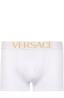 Хлопковые боксеры с широкой резинкой Versace