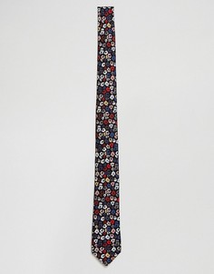 Галстук с цветочным принтом PS By Paul Smith - Мульти
