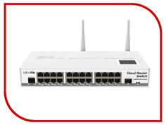 Wi-Fi роутер MikroTik RouterBoard CRS125-24G-1S-2HnD-IN