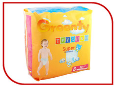 Подгузники Greenty 5 12кг 20шт GREP-5