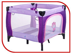 Манеж-кровать Caretero Quadra Purple