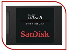 Жесткий диск 480Gb - SanDisk Ultra II SDSSDHII-480G-G25