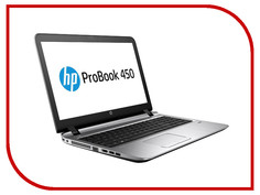 Ноутбук HP ProBook 450 G3 W4P32EA (Intel Core i5-6200U 2.3 GHz/4096Mb/500Gb/DVD-RW/Intel HD Graphics/Wi-Fi/BT/Cam/15.6/1366x768/Windows 7 64-bit) Hewlett Packard