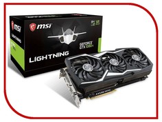 Видеокарта MSI GeForce GTX 1080 Ti 1582Mhz PCI-E 3.0 11264Mb 11124Mhz 352 bit DVI HDMI HDCP GTX1080Ti LIGHTNING Z