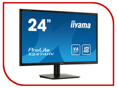 Монитор iiyama X2474HV-B1 Black