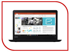 Ноутбук Lenovo ThinkPad 13 Gen2 20J1S01500 (Intel Core i3-7100U 2.4 GHz/4096Mb/180Gb SSD/No ODD/Intel HD Graphics/Wi-Fi/Bluetooth/Cam/13.3/1366x768/DOS)